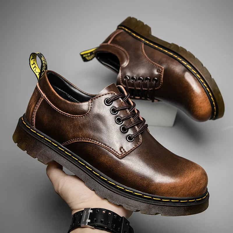 Jacob - Brown Derby Shoes