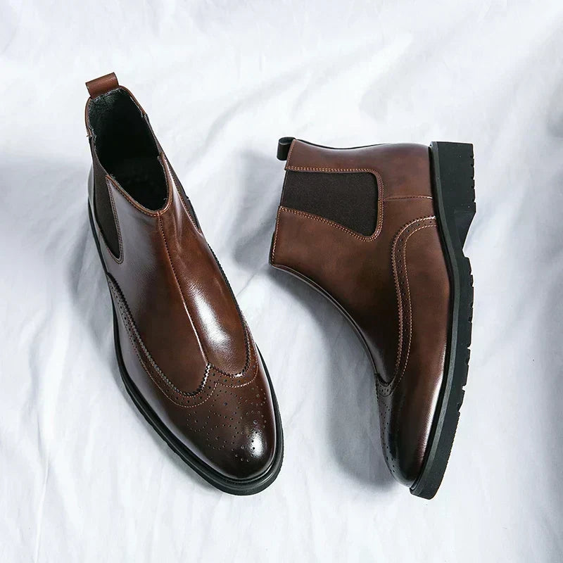 Samuel - Black Chelsea Boots