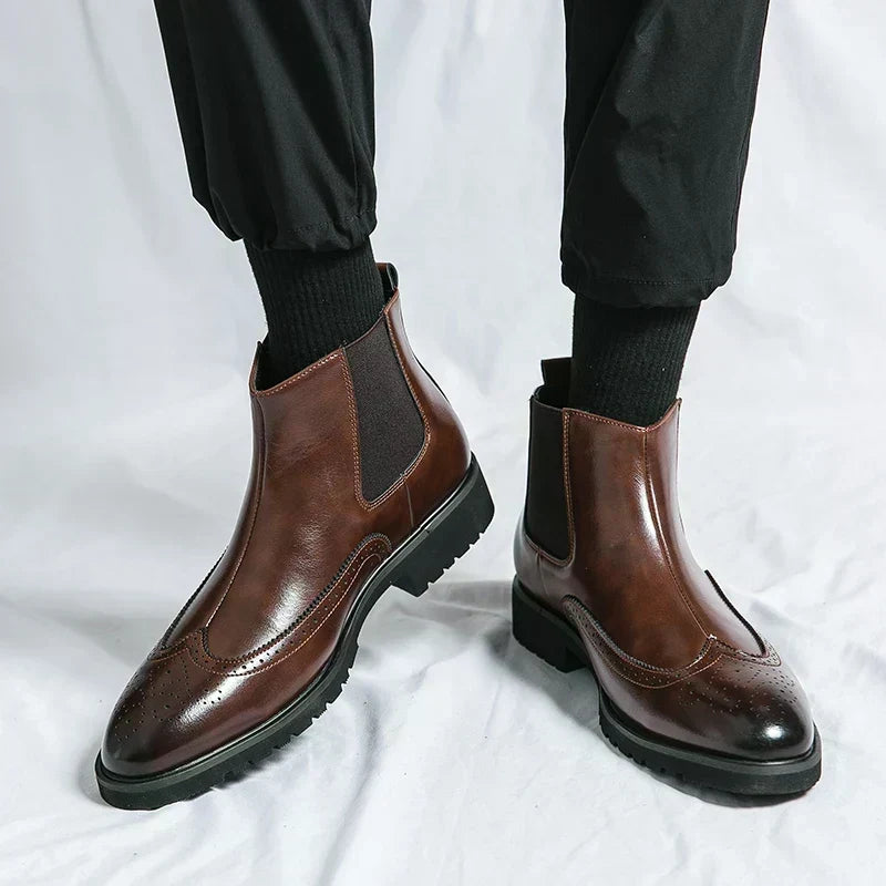 Samuel - Black Chelsea Boots