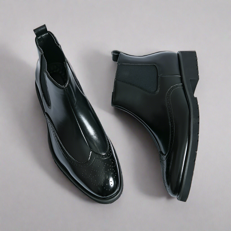 Samuel - Black Chelsea Boots