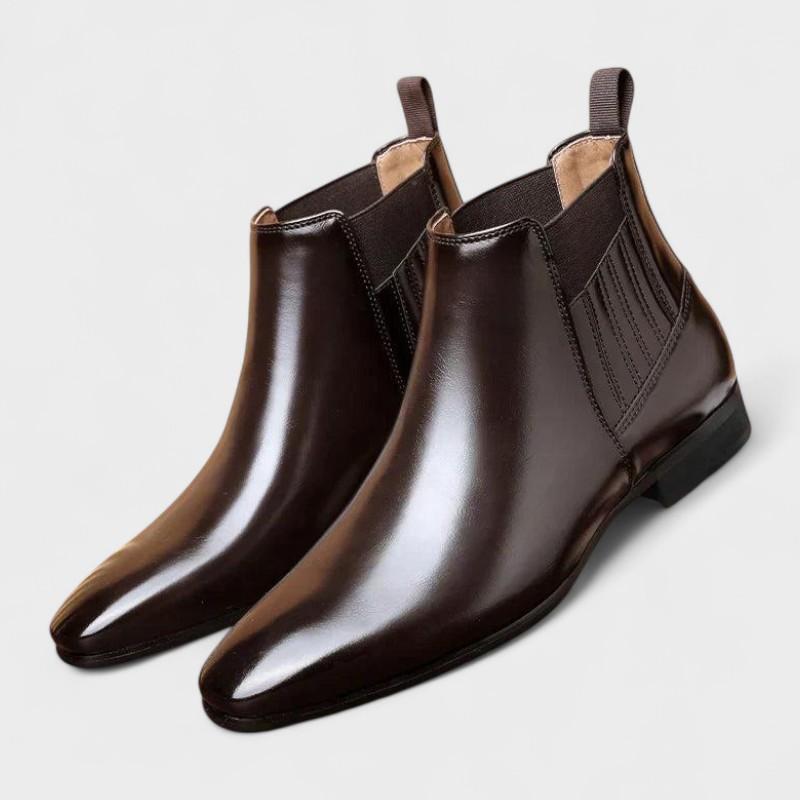 Jack - Dark Brown Chelsea Boots