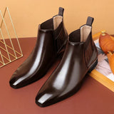 Jack - Dark Brown Chelsea Boots