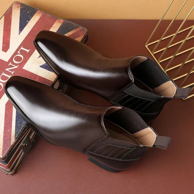 Jack - Dark Brown Chelsea Boots