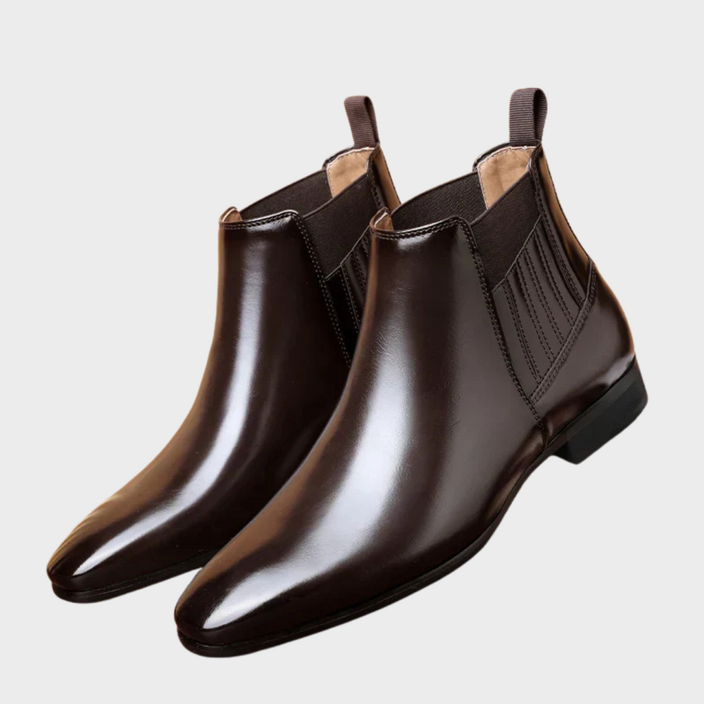 Jack - Dark Brown Chelsea Boots