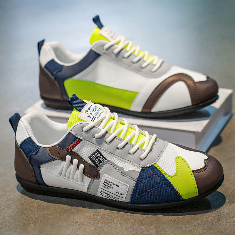 Brody - Retro Colour Block Trainers