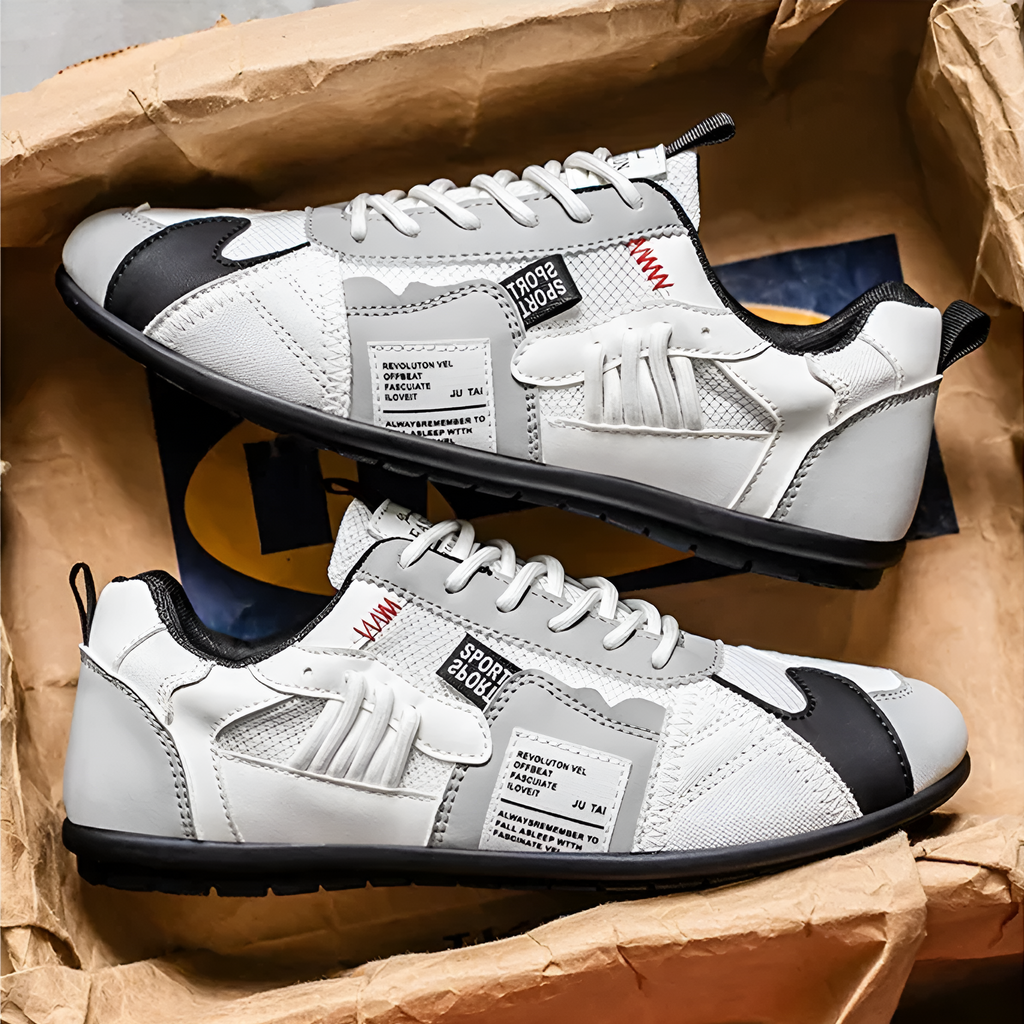 Brody - Retro Colour Block Trainers
