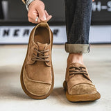 Cole - Brown Casual Lace-Up Shoes