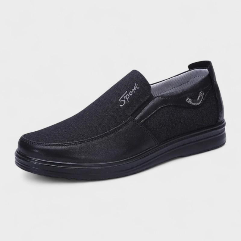 Mason - Black Low Profile Slip-On Shoes