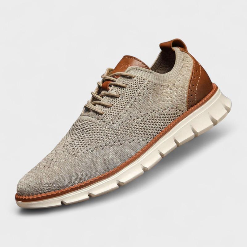Wyatt - Knit Lace-Up Shoes