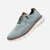 Isaac - Cream Knit Trainers