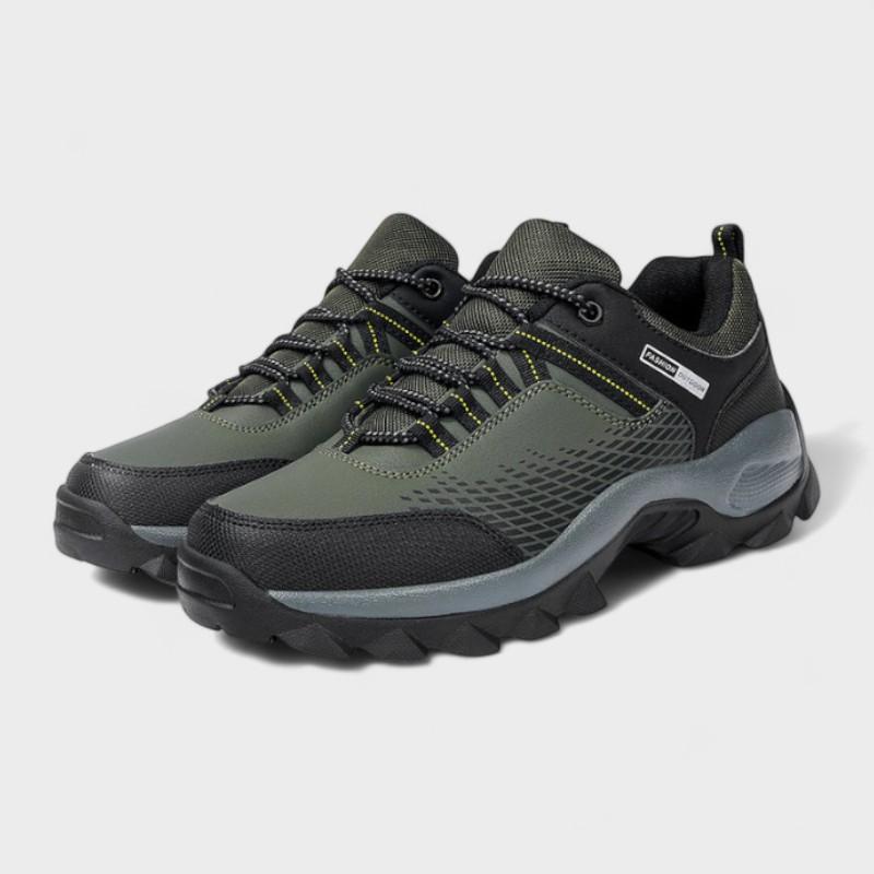Gabriel - Dark Green Trail Trainers