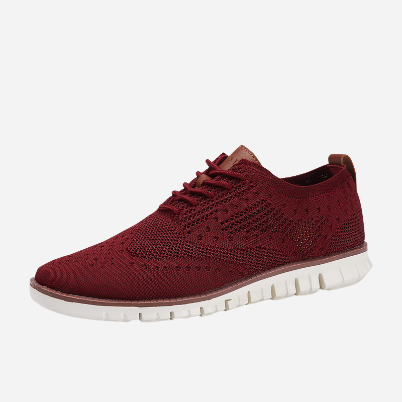 Antoine - Black Knit Trainers