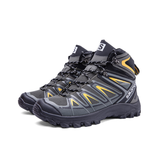 Mathis - Black High-Top Hiking Boots