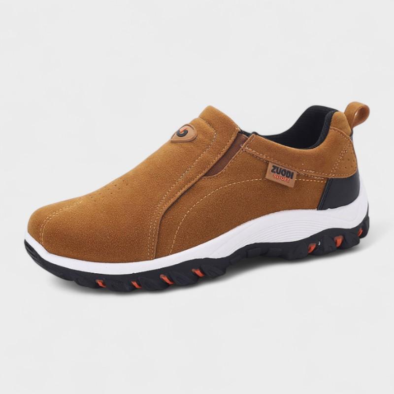 Raphael - Camel Comfort Slip-On Shoes