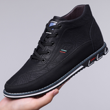 Charles - Black High-Top Casual Shoes