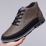 Charles - Black High-Top Casual Shoes