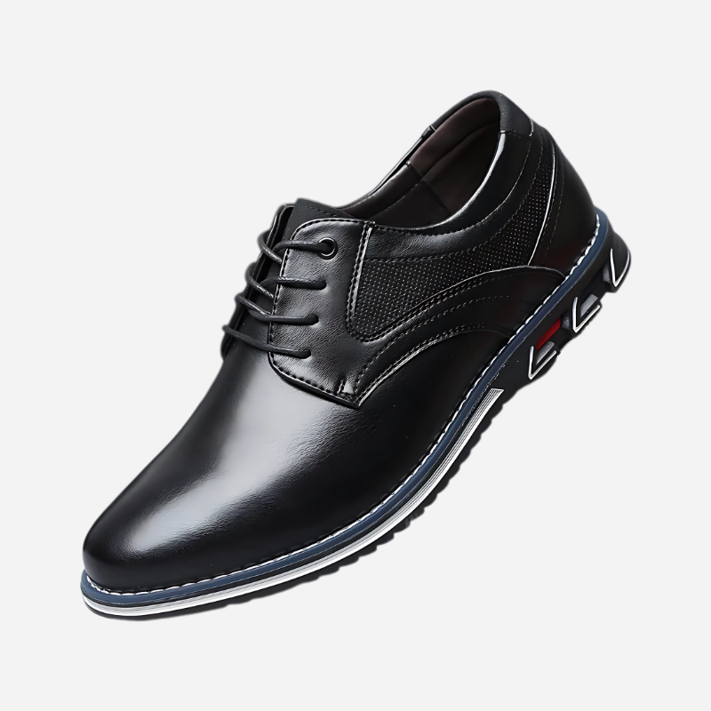 Simon - Brown Smart Lace-Up Shoes