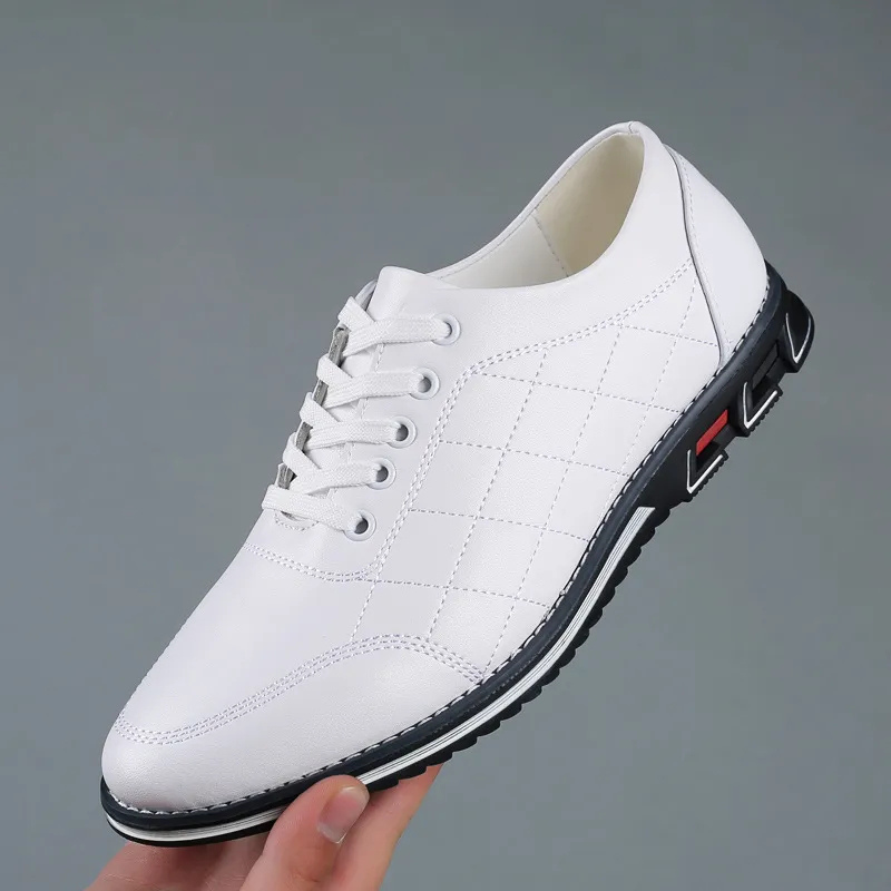 Vincent - Black Textured Casual Shoes