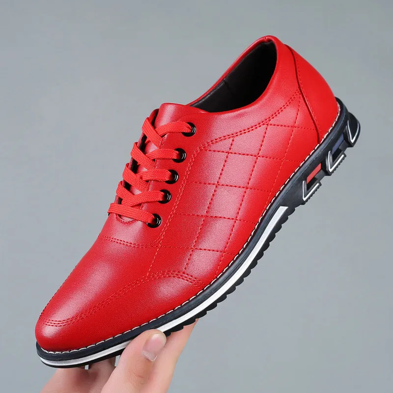 Vincent - Black Textured Casual Shoes