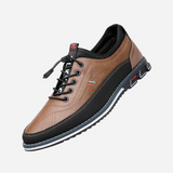 Nicolas - Two-Tone Casual Lace-Up Shoes