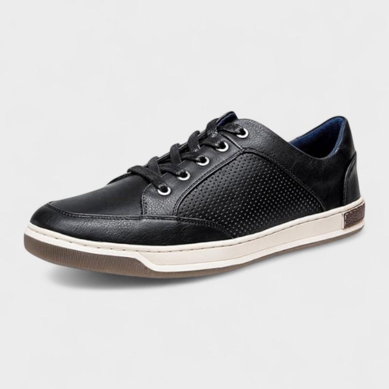 Sebastien - Black Casual Trainers
