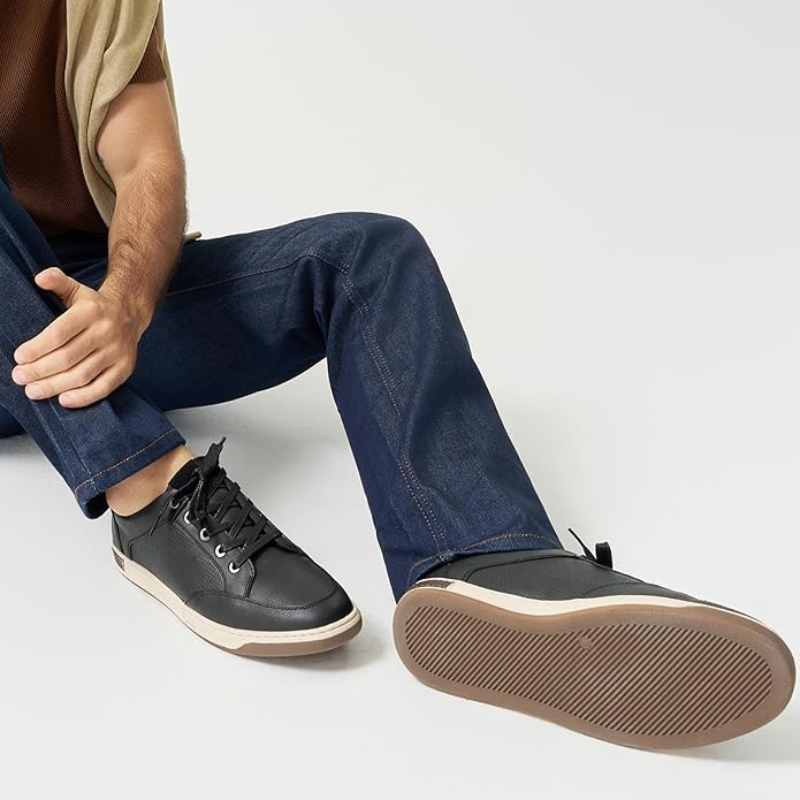 Sebastien - Black Casual Trainers