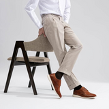 Francois - Brown Brogue Lace-Up Shoes