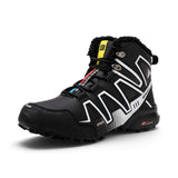 Guillaume - Black High-Top Trail Shoes