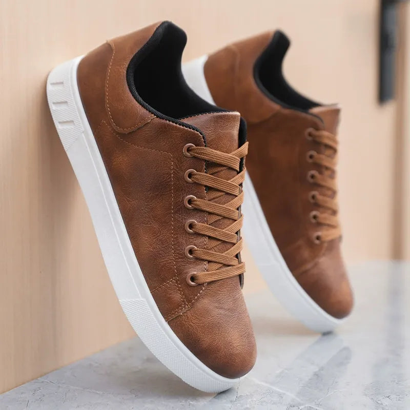 Marc - Brown Low-Top Trainers
