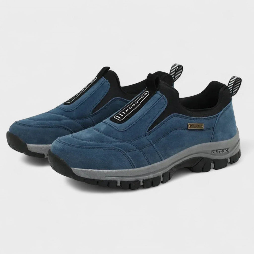 Pierre - Blue Comfort Slip-On Shoes