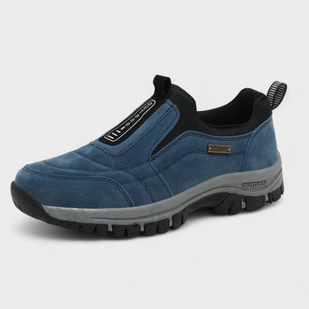 Pierre - Blue Comfort Slip-On Shoes