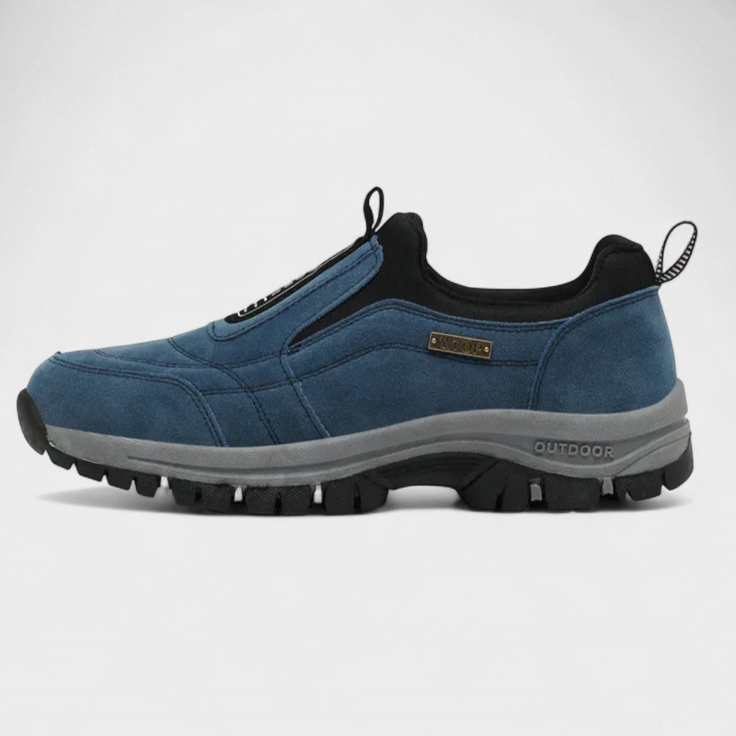 Pierre - Blue Comfort Slip-On Shoes