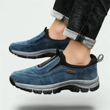 Pierre - Blue Comfort Slip-On Shoes