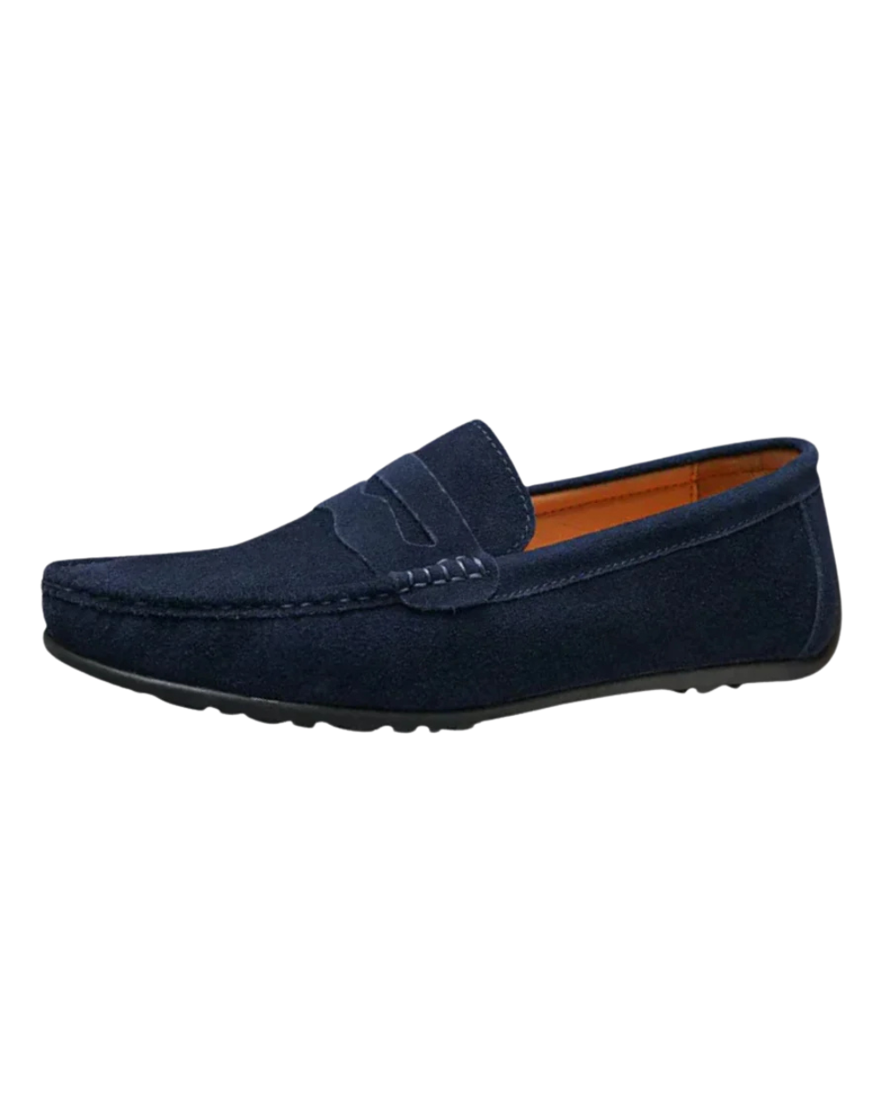 Connor - Suede Penny Loafers