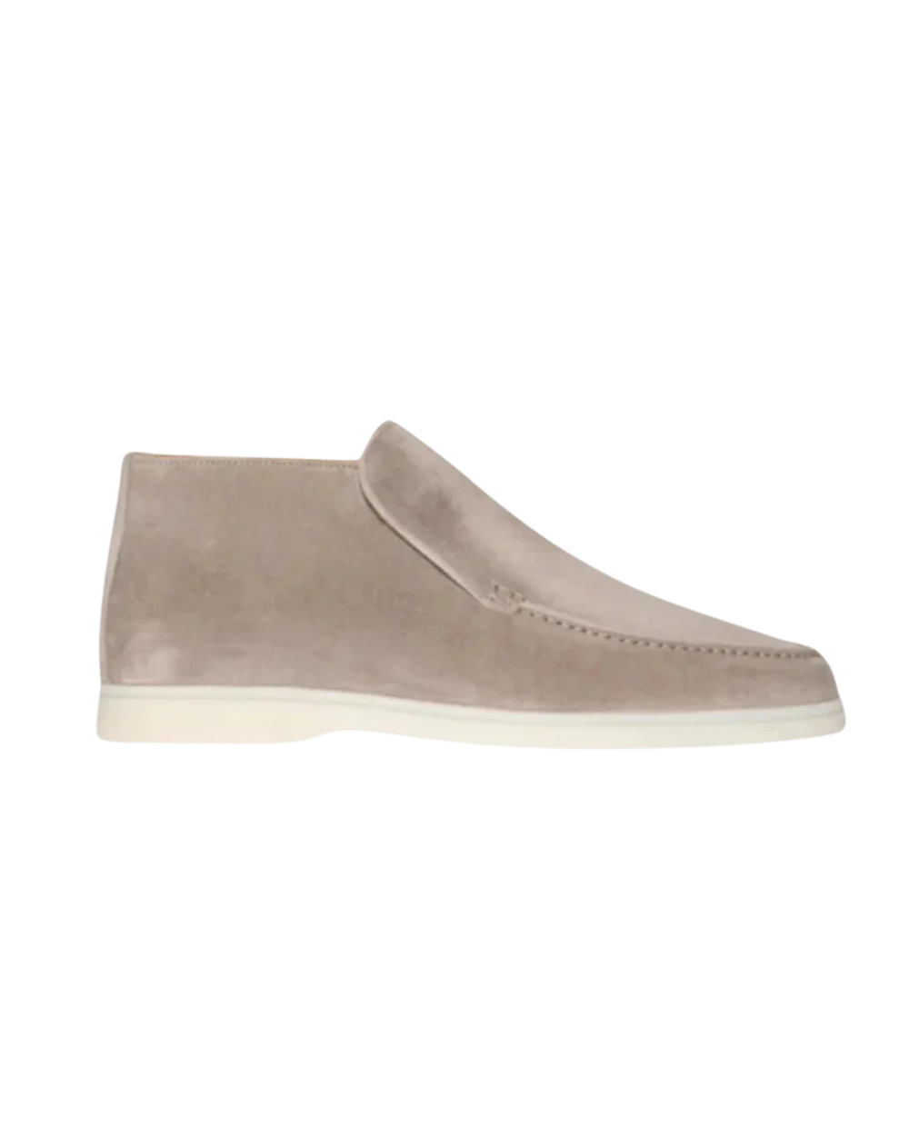 Dylan - Suede Loafers with Raised Sole