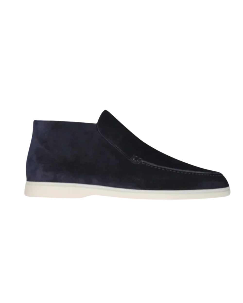 Dylan - Suede Loafers with Raised Sole
