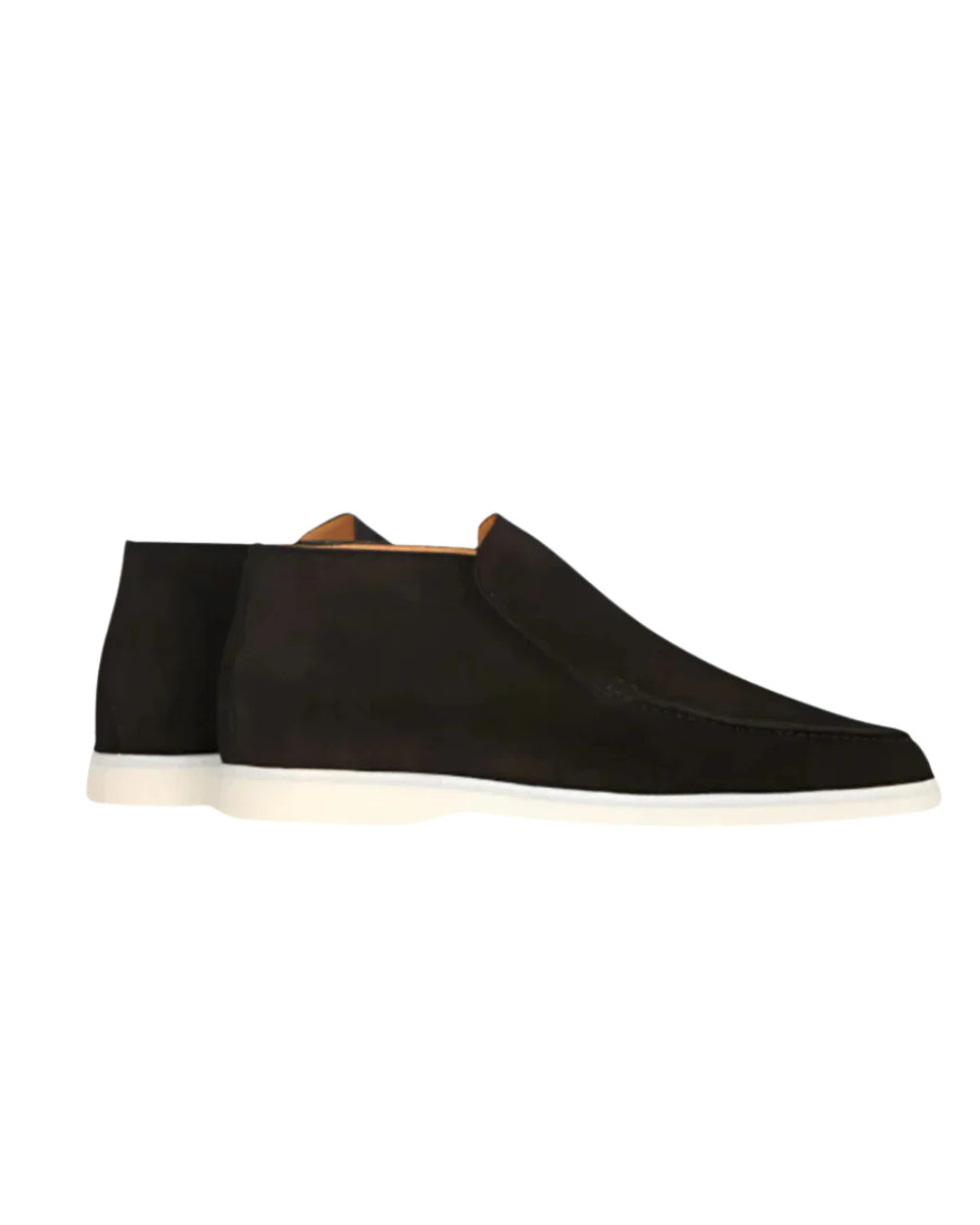Dylan - Suede Loafers with Raised Sole