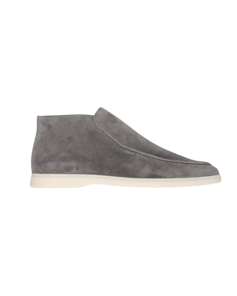 Dylan - Suede Loafers with Raised Sole