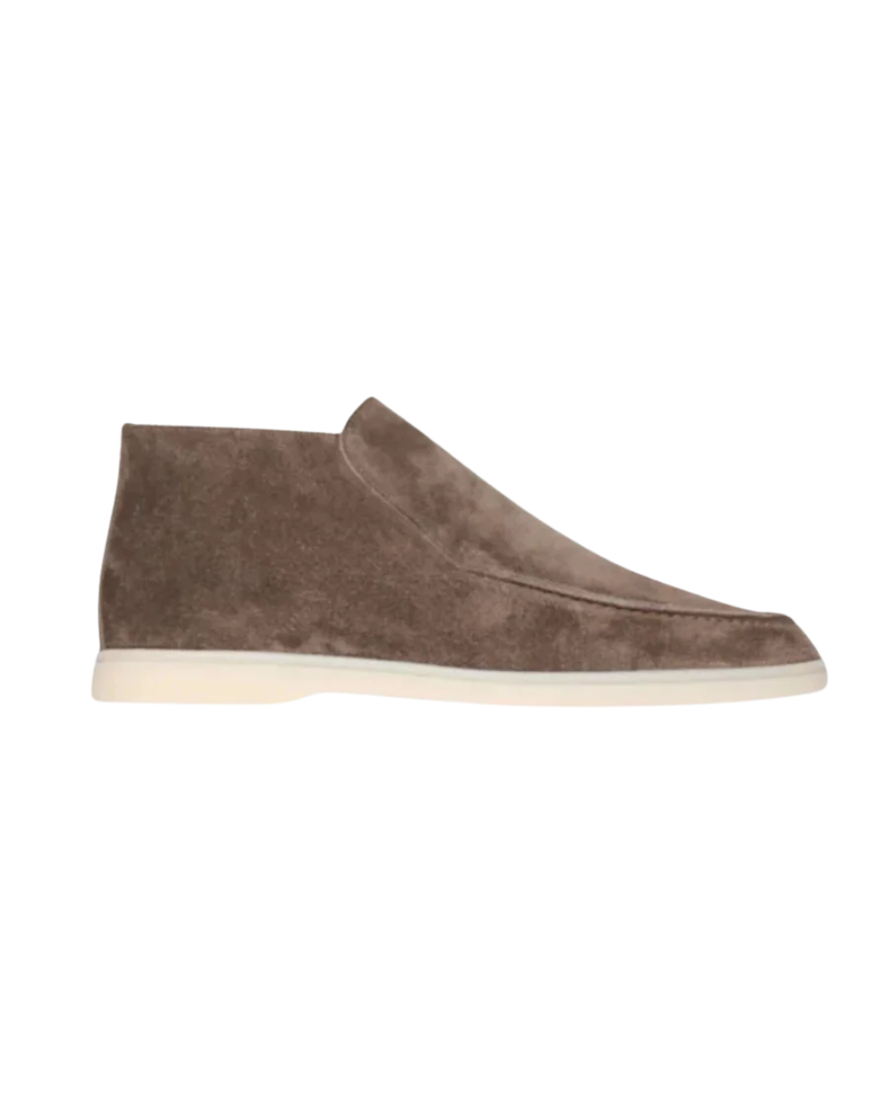 Dylan - Suede Loafers with Raised Sole