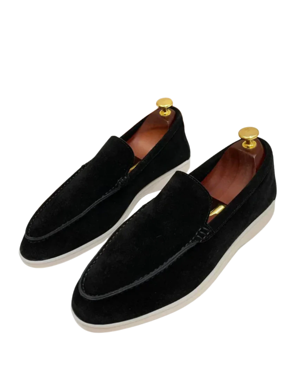 Gavin - Classic Suede Penny Loafers