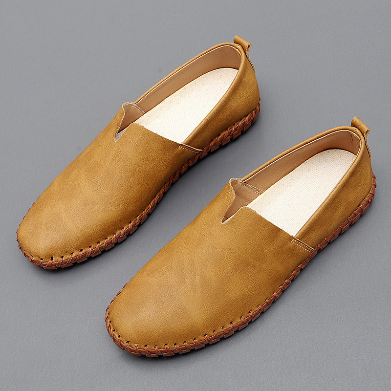 Cole - Leather Slip-On Loafers