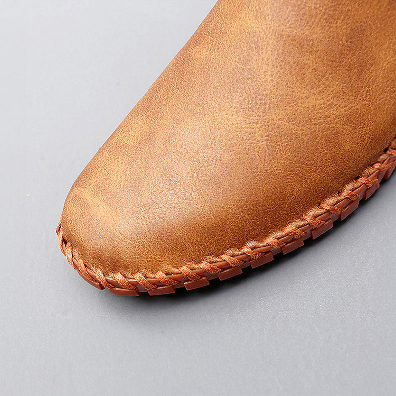 Cole - Leather Slip-On Loafers