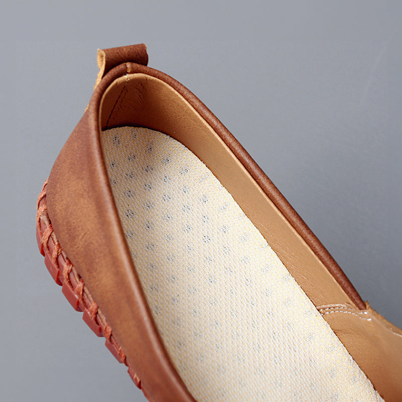 Cole - Leather Slip-On Loafers