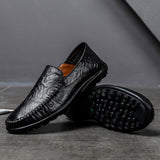 Alexandre - Classic Leather Slip-On Loafers
