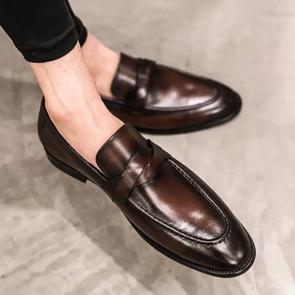 Raphael - Smart Leather Penny Loafers