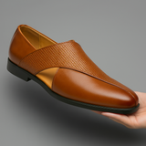 Simon - Vintage Look Leather Loafers