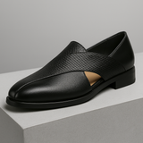 Simon - Vintage Look Leather Loafers