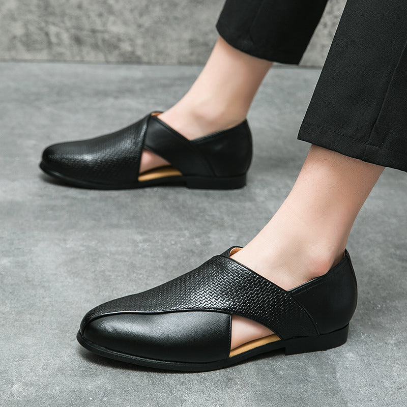 Simon - Vintage Look Leather Loafers