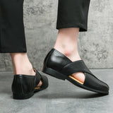 Simon - Vintage Look Leather Loafers