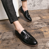 Julien - Leather Tassel Loafers